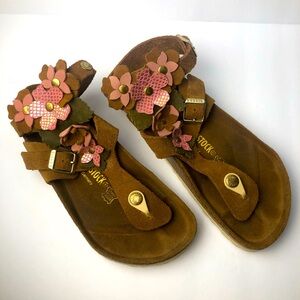 Birkenstock GIZEH HIGH SANDALS  flowers size 38